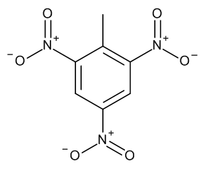TriniTroToluene molecule
